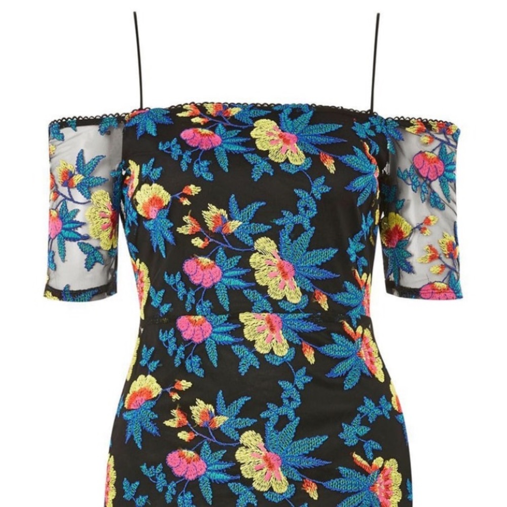 Topshop embroidered Summer dress